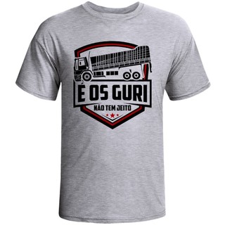 Camiseta Premium Caminhão é os Guri 100% Algodão Caminhoneiro Moda Envio Rápido