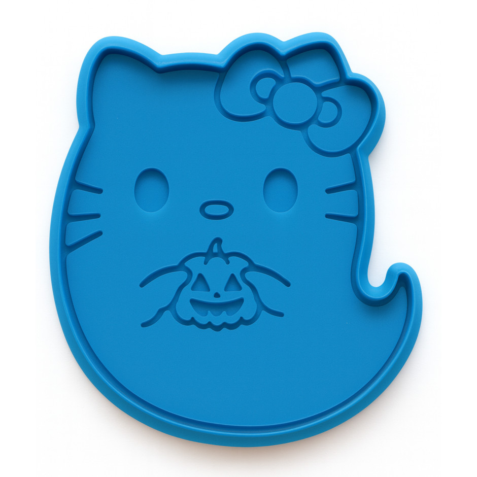 Cortador De Biscoito Com Forma De HELLO KITTY FANTASMA