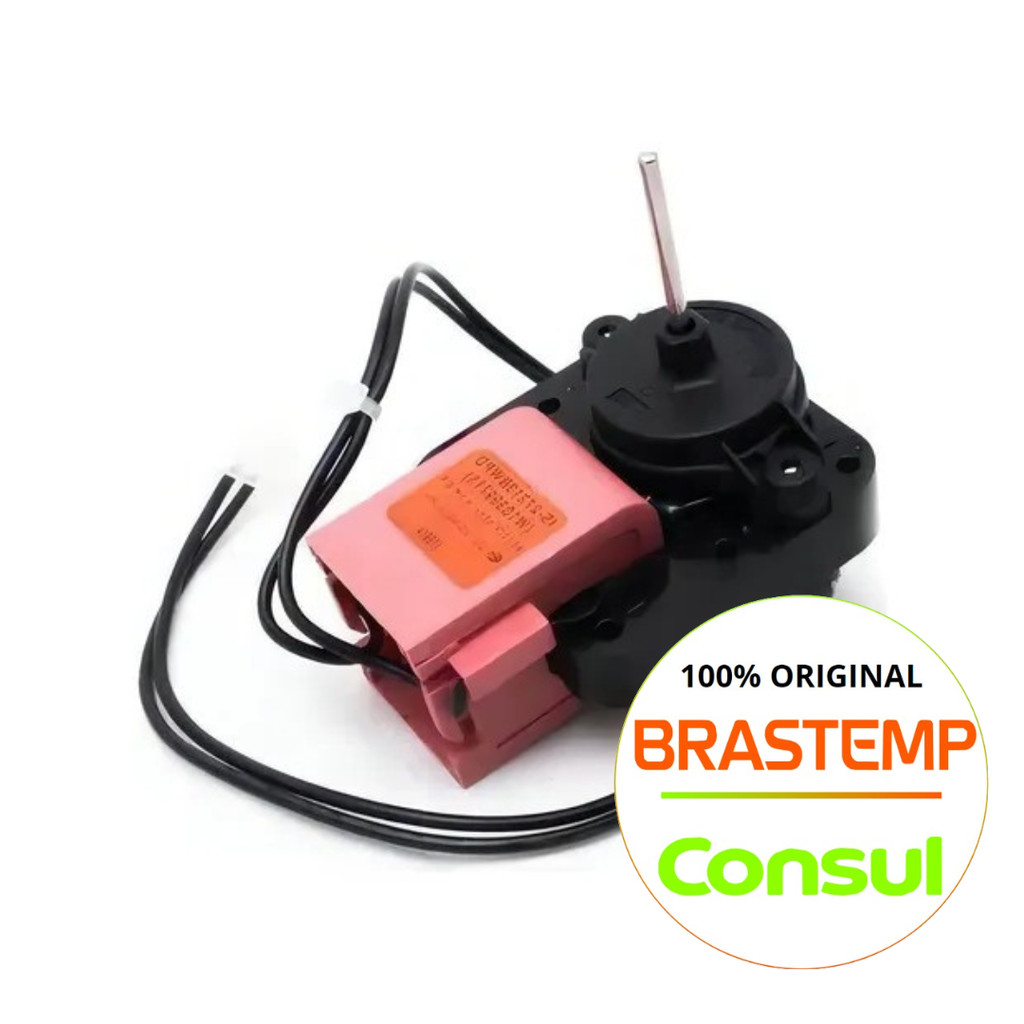 MOTOR VENTILADOR (127V) PARA GELADEIRA BRASTEMP/CONSUL ORIGINAL - BRE43A - BRE49BB - (DEMAIS MODELOS NA DESCRIÇÃO) 127V