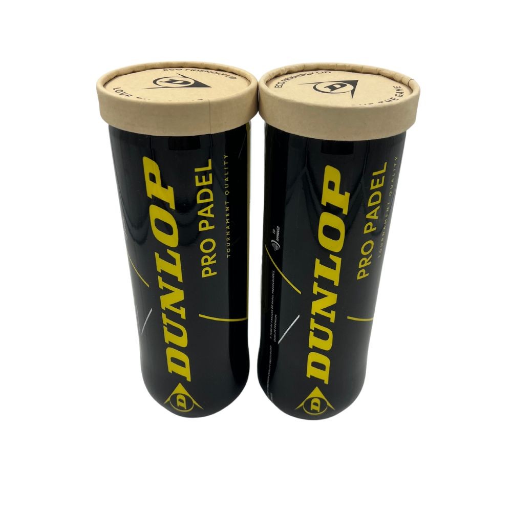 Bola de Tênis Dunlop Pro Padel - Pack c/ 2 Tubos