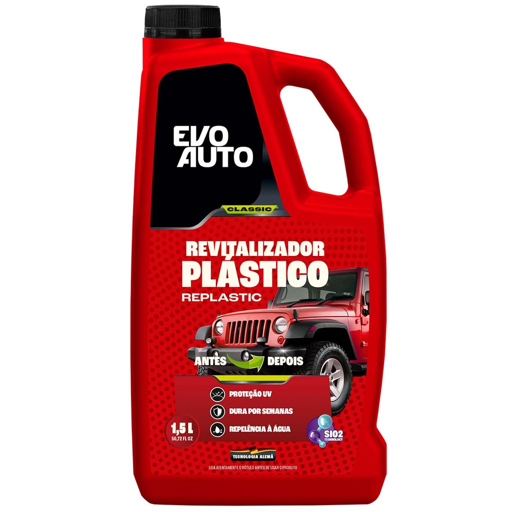 Revitalizador de Plásticos EVO AUTO Replastic - 1.5 Litros