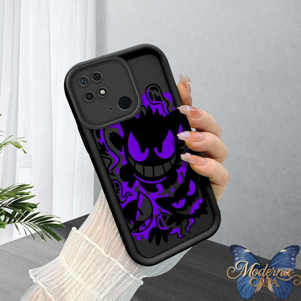 Capa Para Xiaomi Redmi 10C Capinha Macio Normal Preto Silicone De Celular Case Preto Silicone Dupla 5302 TYB em Oferta na Shopee
