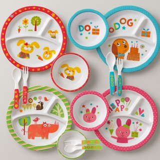 Conjunto Prato Infantil 4 Peças – CORES E MODELOS em Oferta na Shopee