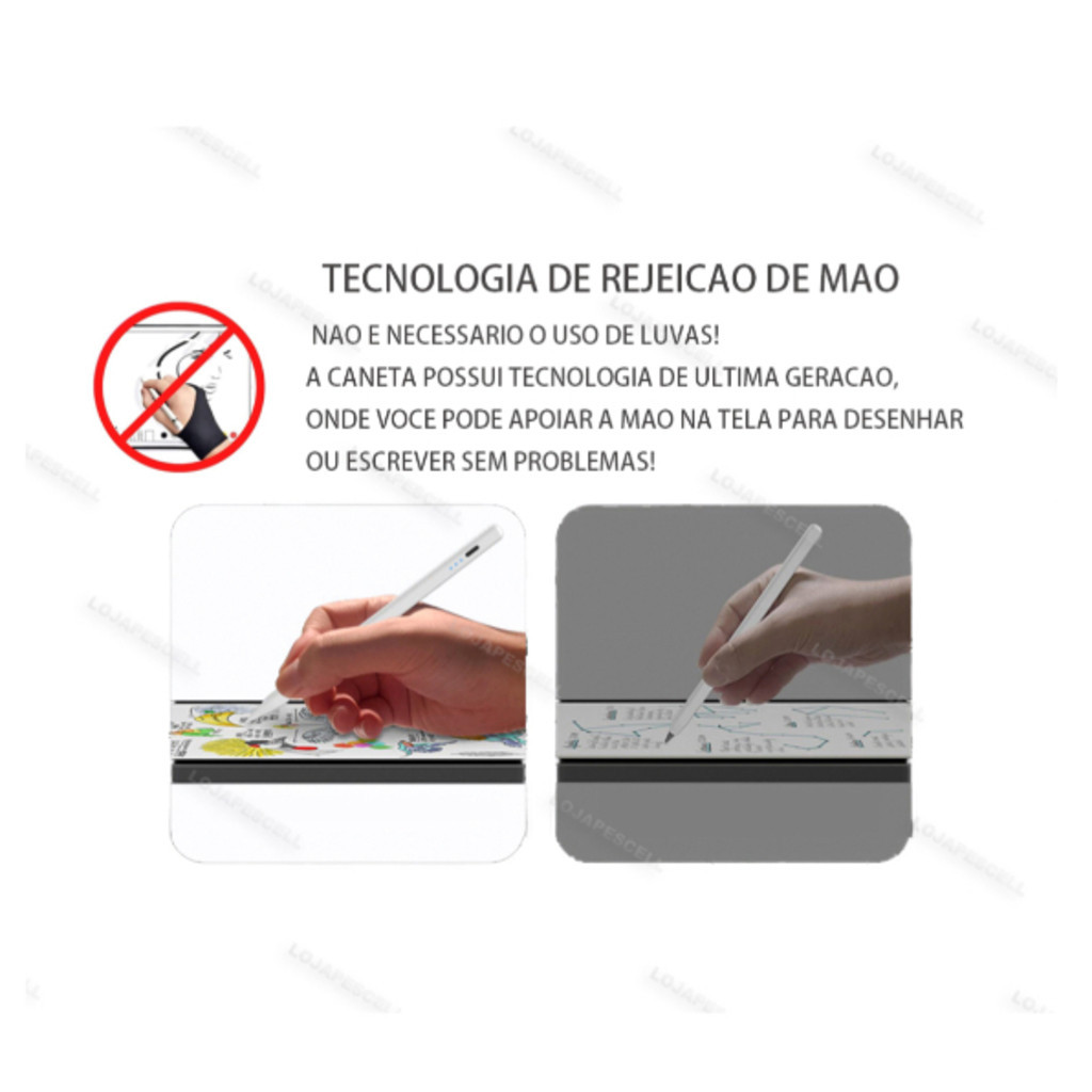 Caneta Para Apple IPad Pencil 2 Geração Nova Selada 1 : 1 Versão Original com Pa