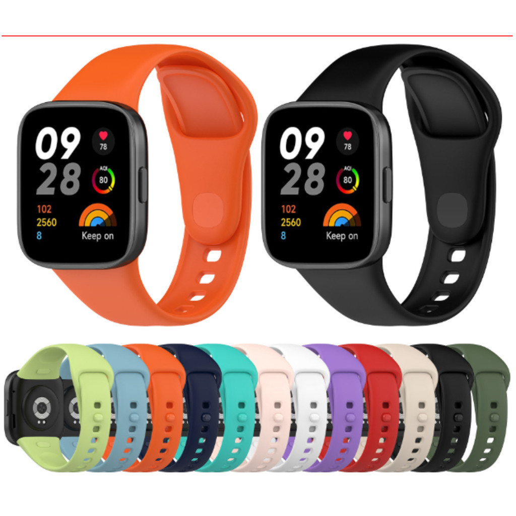 Pulseira De Silicone Para Xiaomi Redmi Watch 3 DK store DK store