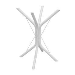 BASE DE MESA SEVILHA - 75/80CM - BRANCA - AÇOMIX