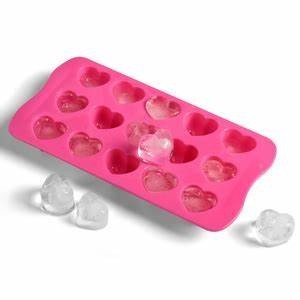 Forma de Gelo de Silicone Forma para Chocolate em Formato de Coração