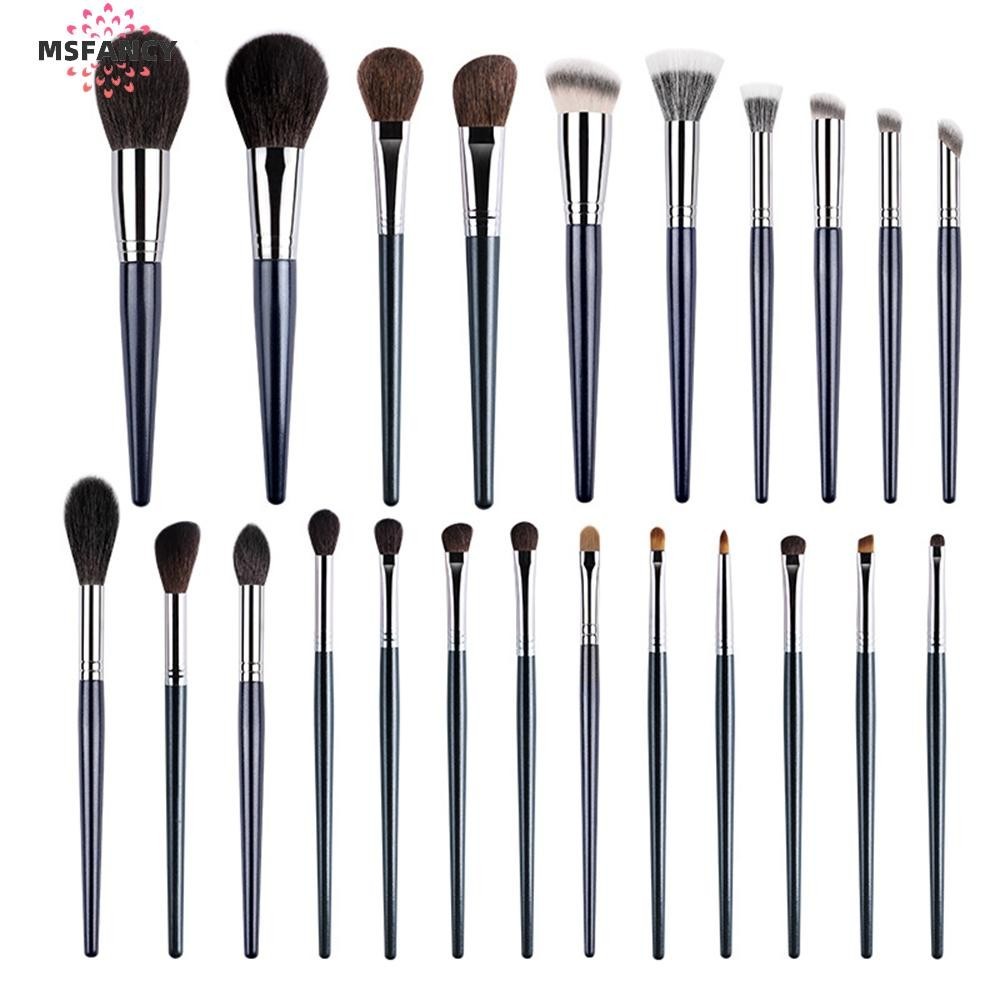 [Msfancy]Makeup Brush Set Comfortable Application Diverse Brush Selection Easy Handling