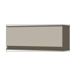 Armario Henn Basculante 1 Porta 80cm C54 35 Duna cristal