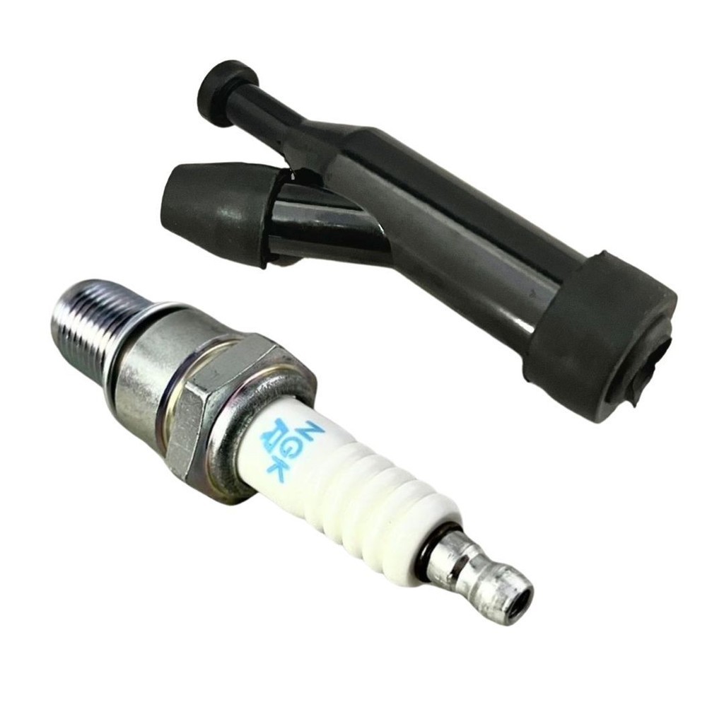 Kit Vela Ignição + Cachimbo Motor Estacionário 4Hp a 16Hp