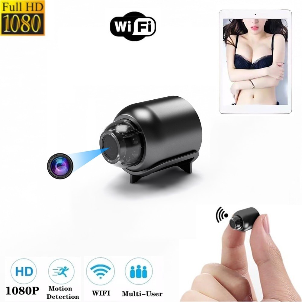 Mini câmera gravador de vídeo WiFi IP monitoramento remoto HD corrente quente 360 DVR casa inteligente 1080P