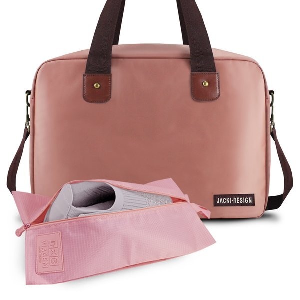 Conjunto Bolsa Para Academia Essencial III E Bolsa Porta Sapato  - Jacki Design