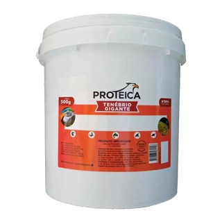 Tenébrio Gigante Desidratado Balde 500g - PROTEICA em Oferta na Shopee