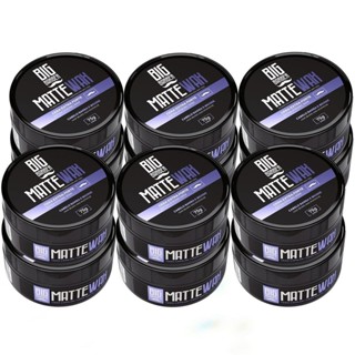Cera Capilar Matte Wax Big Barber 75g Efeito Seco Caixa Com 12 Unidades em Oferta na Shopee