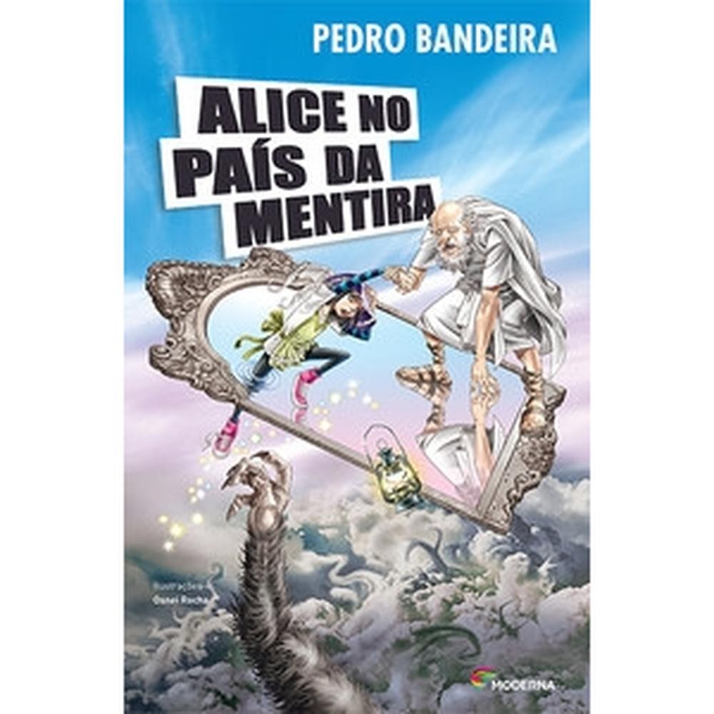 Capa do livro Alice no país da mentira