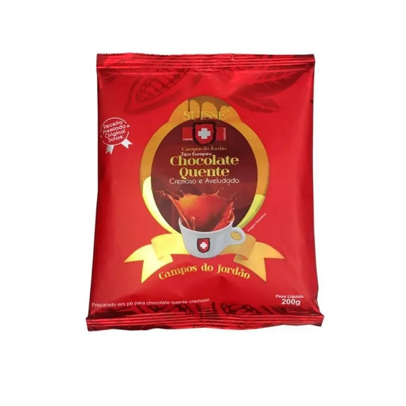 Chocolate Quente Cremoso em Pó de Campos do Jordão 200g Suisse