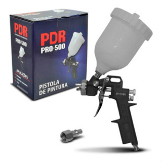 Pistola De Pintura Hvlp Pro-500 Bico 1.5mm 500ml PDR em Oferta na Shopee