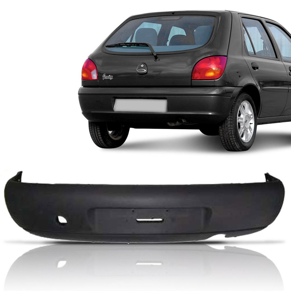 Parachoque Traseiro Fiesta 97 98 9 2000 2001 2002 2003 em Oferta na Shopee