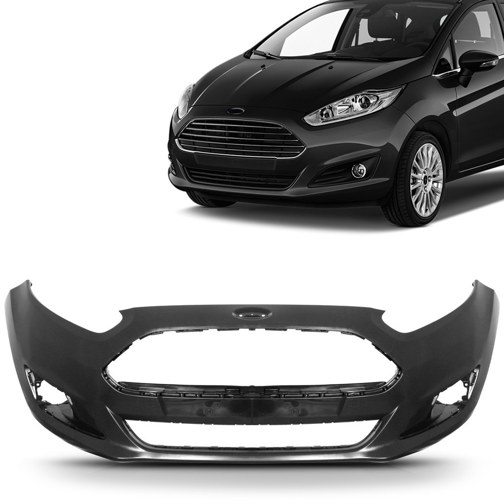 Parachoque Dianteiro New Fiesta Hatch 2014 2015 2016 2017