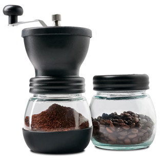 Moedor de Café C/ Manivela Giratória Moagens Ajustável P/ Moer Grãos Profissional - Unitermi em Oferta na Shopee