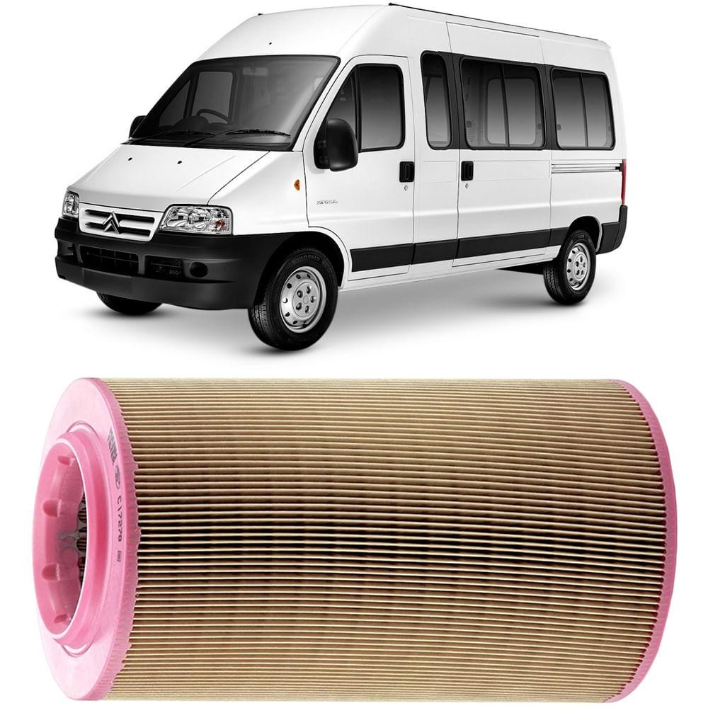 Filtro Ar Boxer Ducato Jumper 95 A 2017 Mann-filter C17278/1 em Oferta na Shopee
