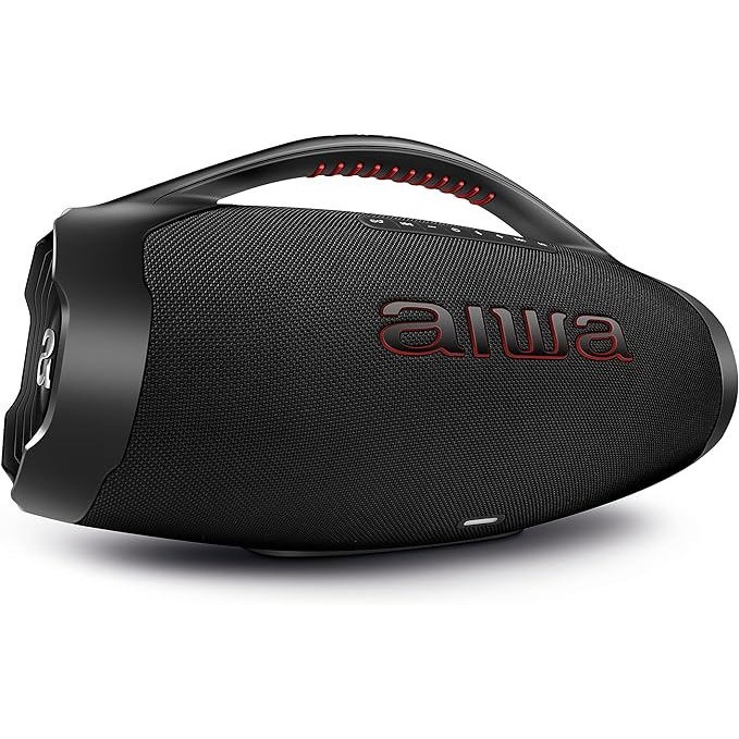 Caixa De Som Boombox Aiwa AWS-BBS-01B 200w IP66 30hs Bateria
