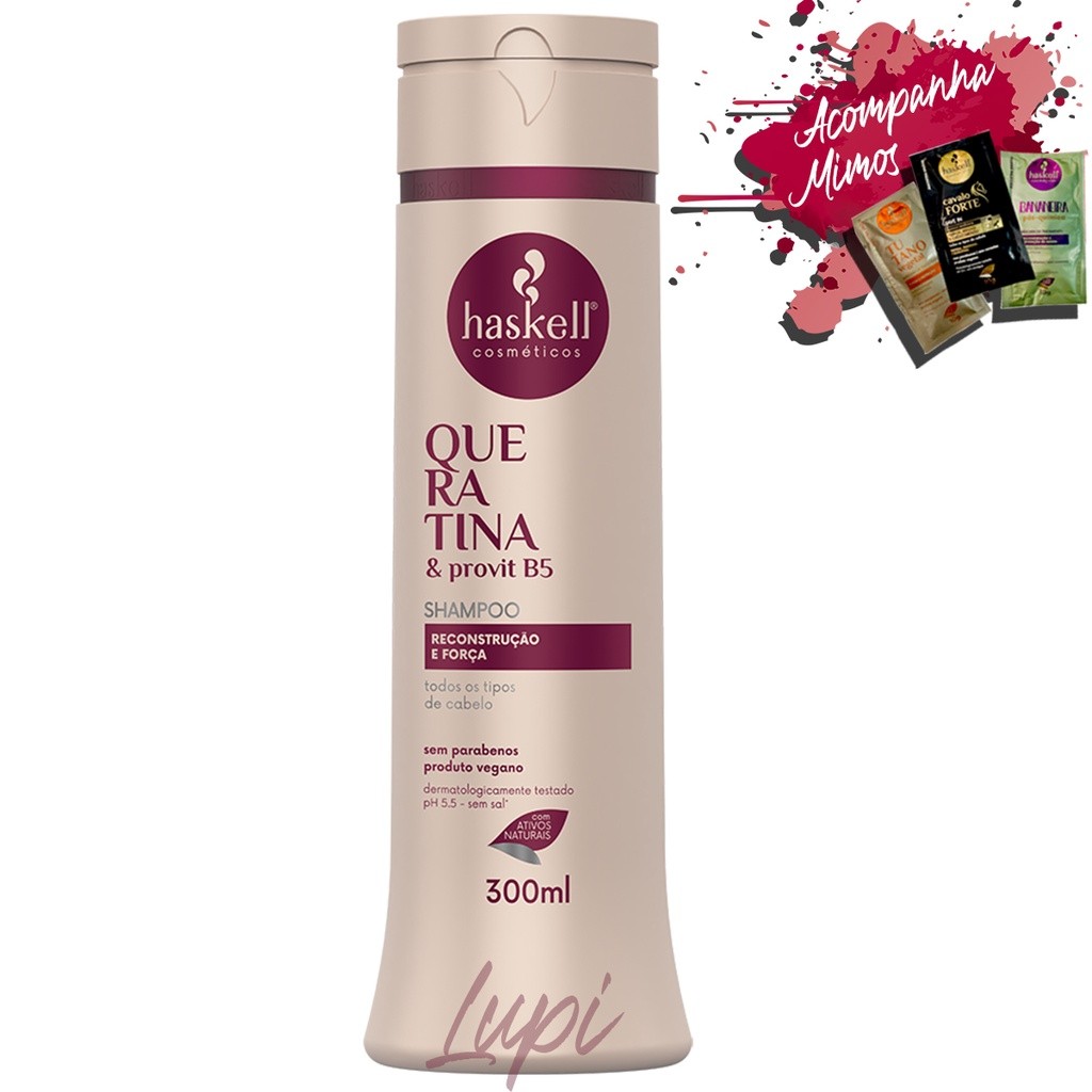 Shampoo Haskell Queratina 300ml