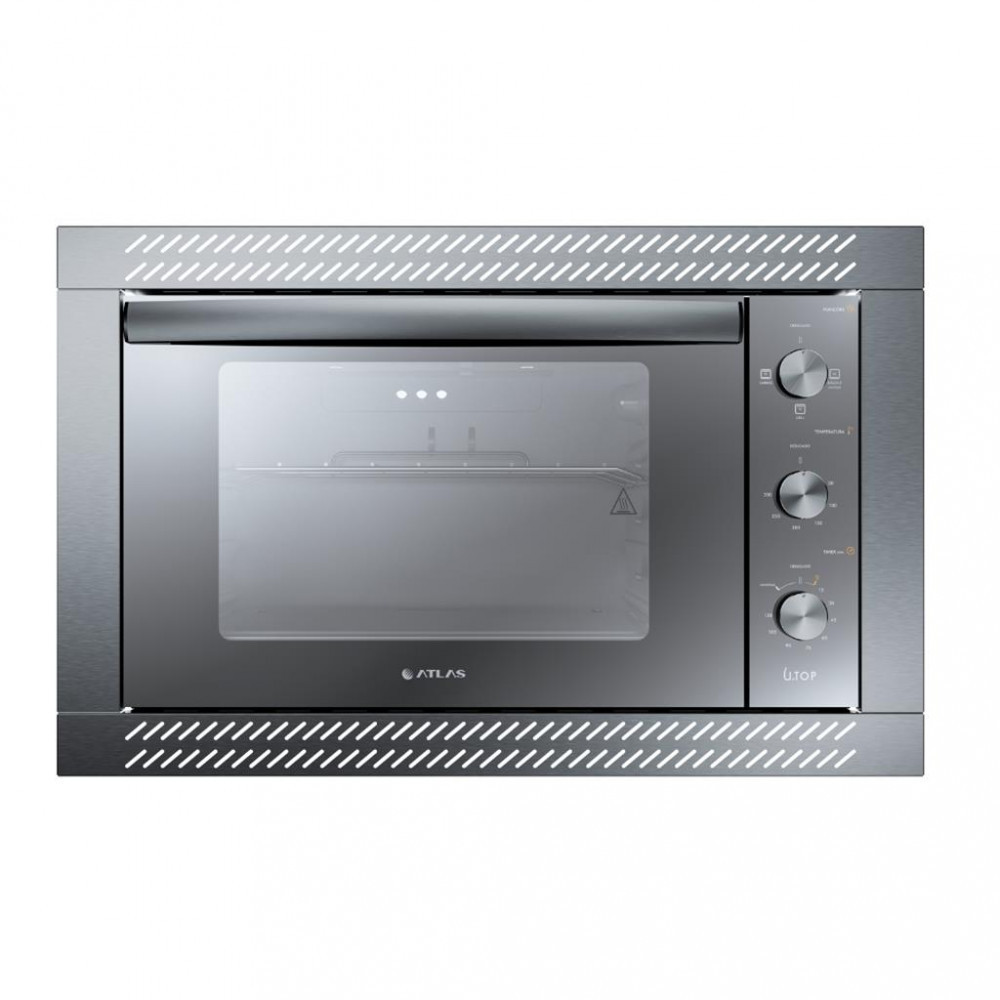 Forno Elétrico de Embutir Atlas U Top Style Espelhado 44L - Home Appliances