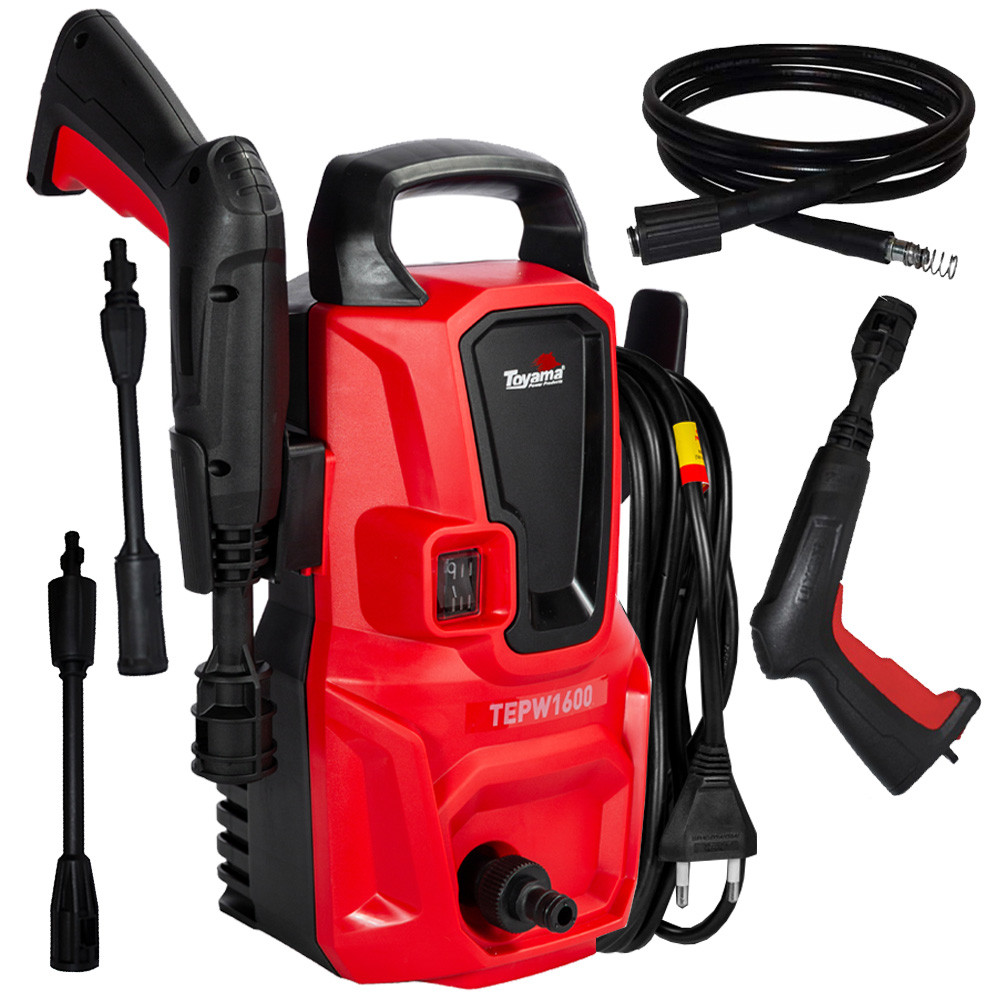 Lavadora de Alta Pressão Potente 1000w 1305PSI Carro Moto TEPW1600 Toyama - Home & Living