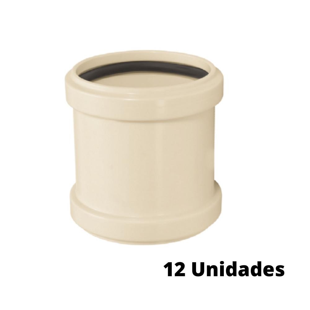 Kit 12 Luvas De Correr Esgoto 100mm Amanco em Oferta na Shopee