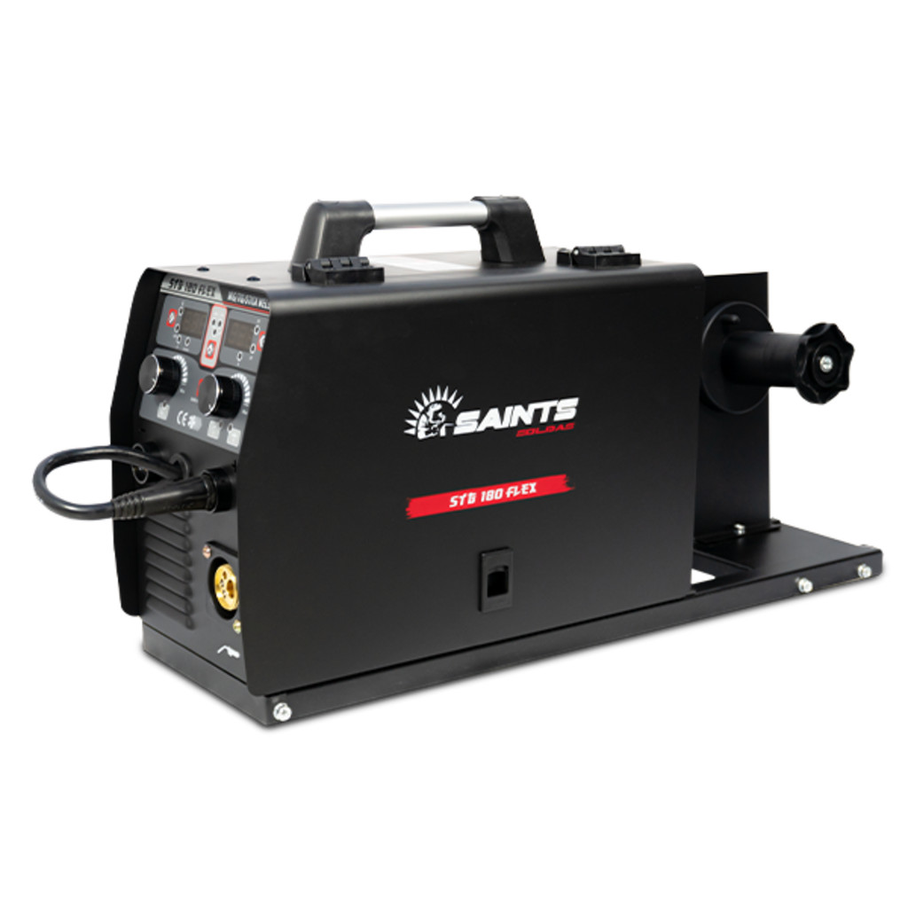 Máquina Inversora de Solda Monofásica Bivolt Multiprocesso STG 180ELT 127V/220v - Saints