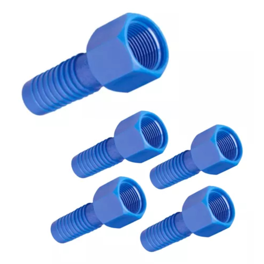 Adaptador Com Rosca Interna Azul 3/4 - Kit 4 Unidades Reboucas em Oferta na Shopee