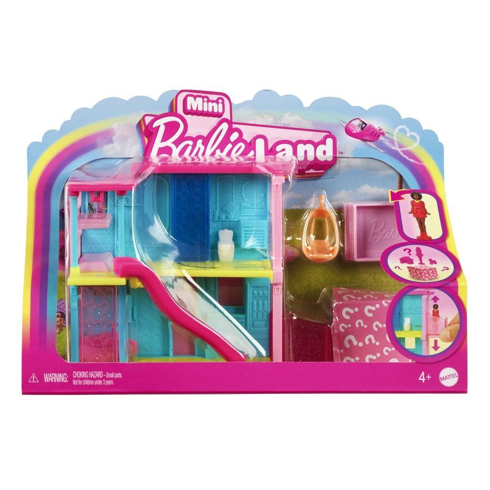 Barbie Mini Barbieland Casa dos Sonhos Azul - Mattel em Oferta na Shopee