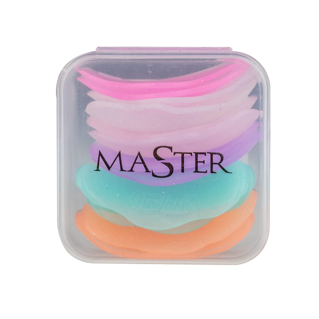 Pad Shine Master molde lash lifting em sílicone kit 6 pares em Oferta na Shopee