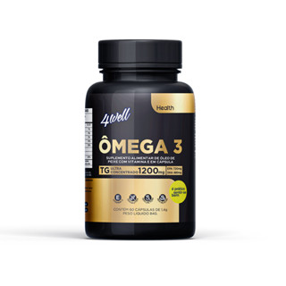 Ômega 3 4well TG Ultra Concentrado 1200mg em Oferta na Shopee