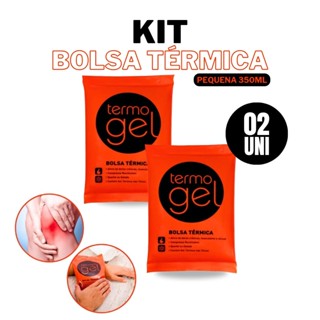 Kit 2 Bolsas Térmica Gel Quente ou Fria Pequena 350ml -TermoGel em Oferta na Shopee