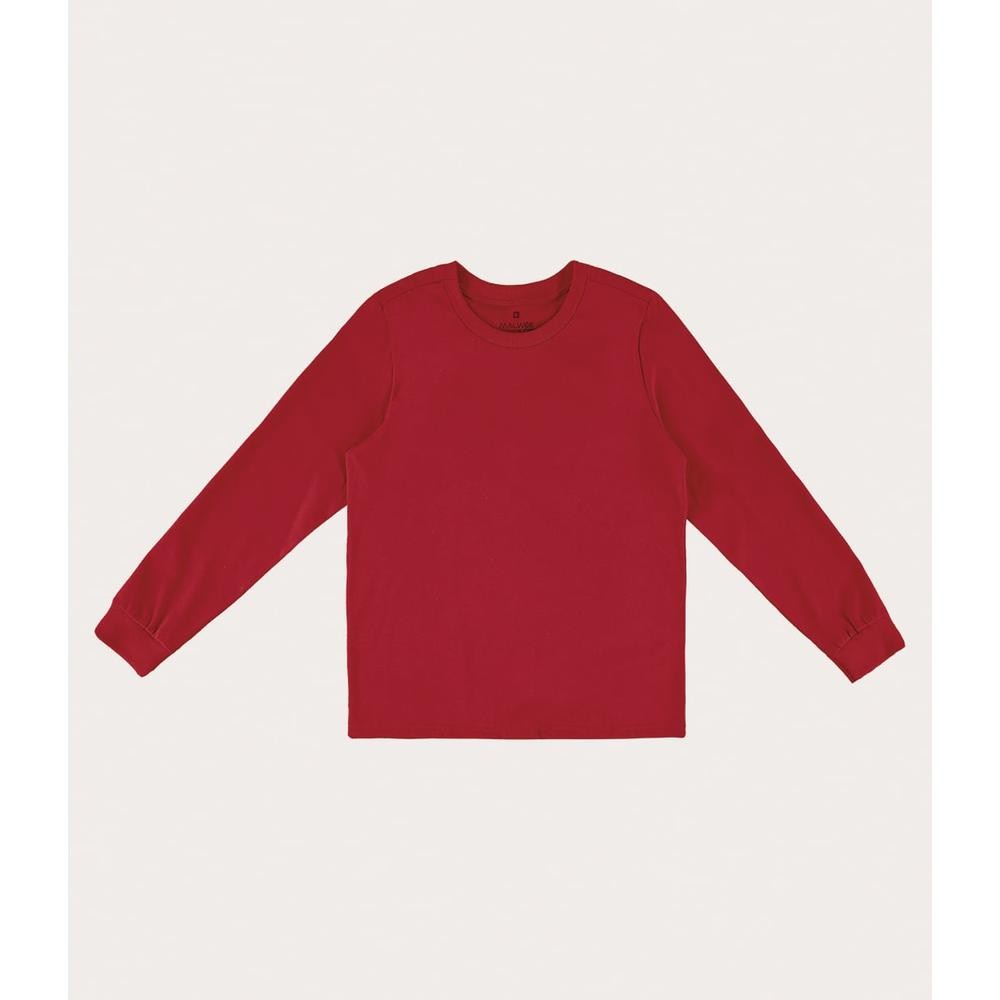 Camiseta Infantil Unissex Manga Longa Em Malha UV50+ Malwee Kids - Baby & Kids Fashion