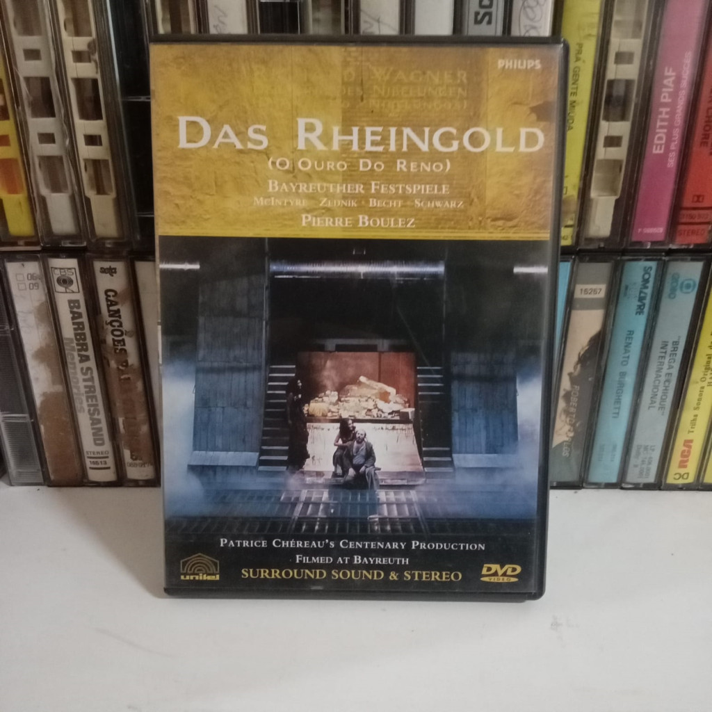 DVD Das Rheingold (O Ouro do Reno) Opera de Richard Wagner editora