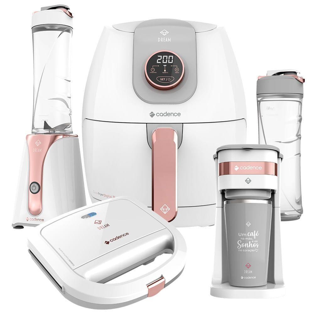 Kit Cadence Dream Rosé Gold Completo 220V - Home & Living