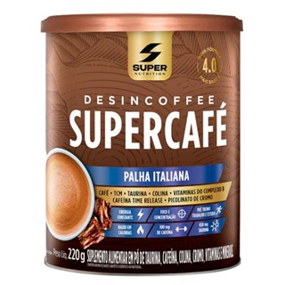 SuperCafe Palha Italiana C/220g - Super Nutrition em Oferta na Shopee