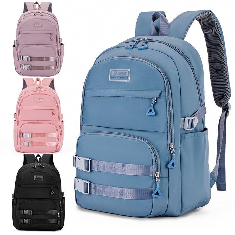 Mochila Bolsa Nylon Feminina GRANDE Escolar-Trabalho-Viagem Impermeavel
