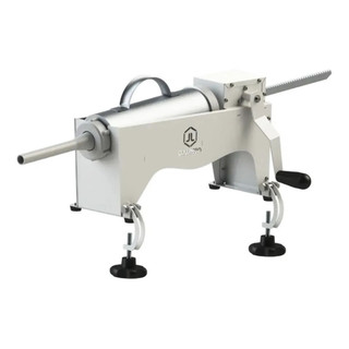 Ensacador de Linguiça e Salame 2L Inox Manual com Fixador – Caseiro e Profissional