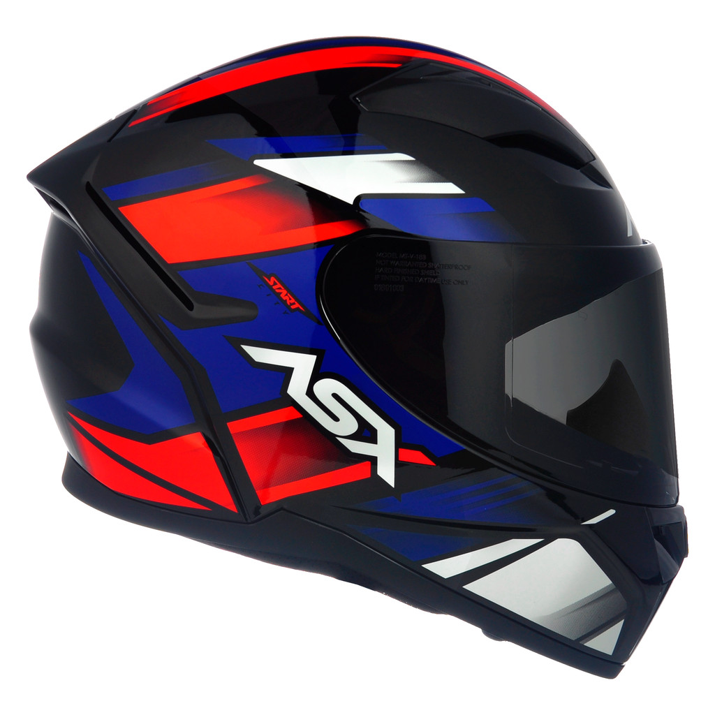 CAPACETE ASX CITY START COM VISEIRA FUMÊ