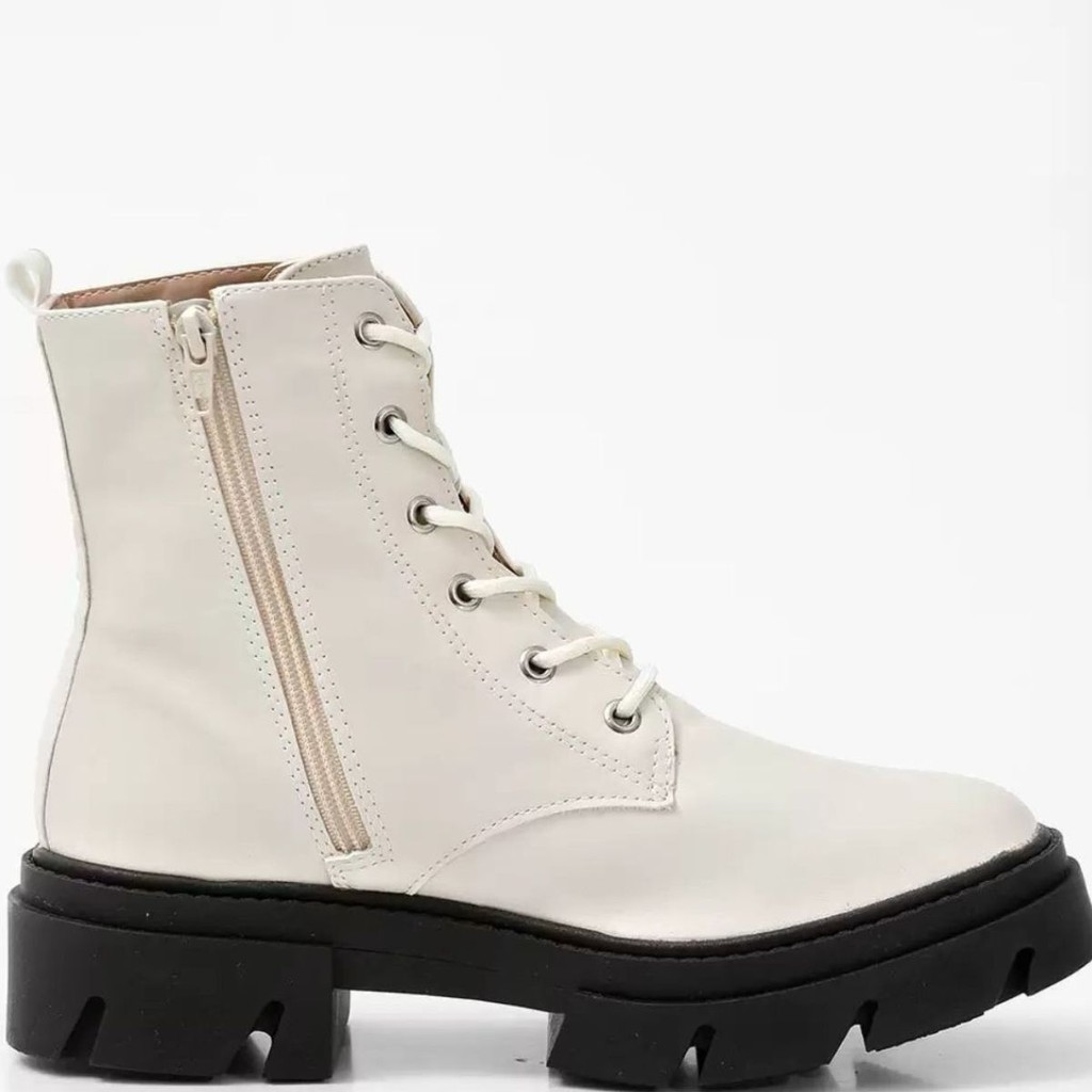 Bota Via Uno Off White: Onde Comprar | BuscaProdutos