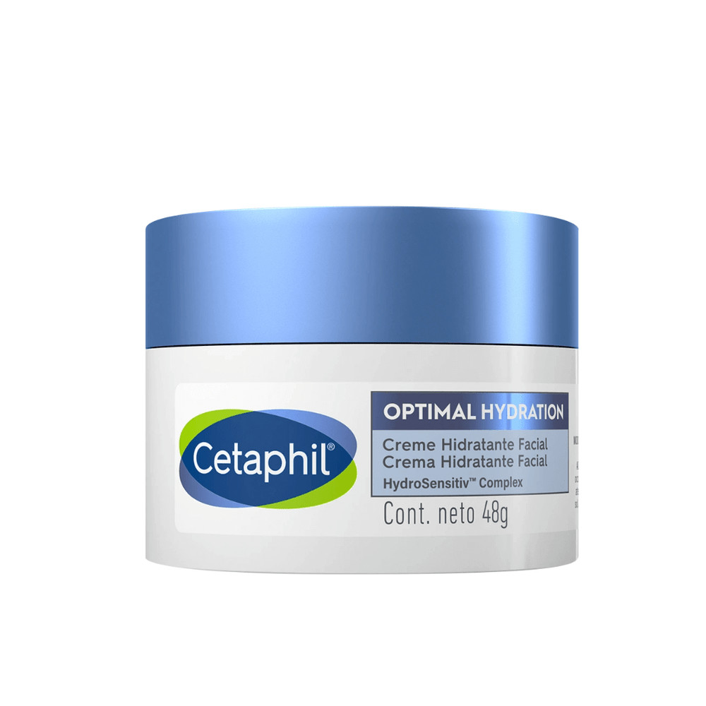 Creme Hidratante Facial Cetaphil Optimal Hydration Pele Seca e Sensível 48g