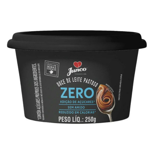 Doce De Leite Mineiro Zero Adição De Açucar 250g Junco