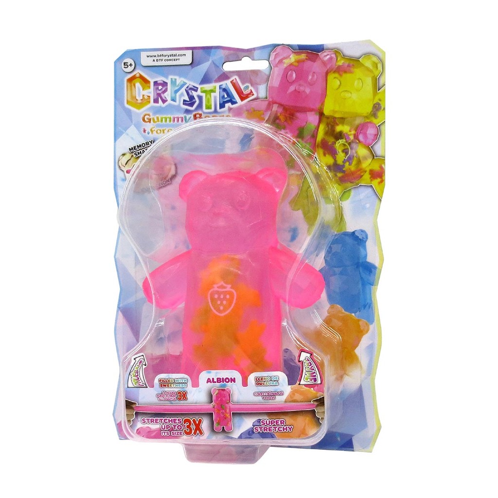 Stretchapalz Crystal - Boneco Urso Albion 12Cm Urso - Sunny em Oferta na Shopee