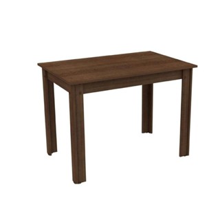 Mesa Retangular Rustic Tampo de Madeira Madesa 5258 em Oferta na Shopee