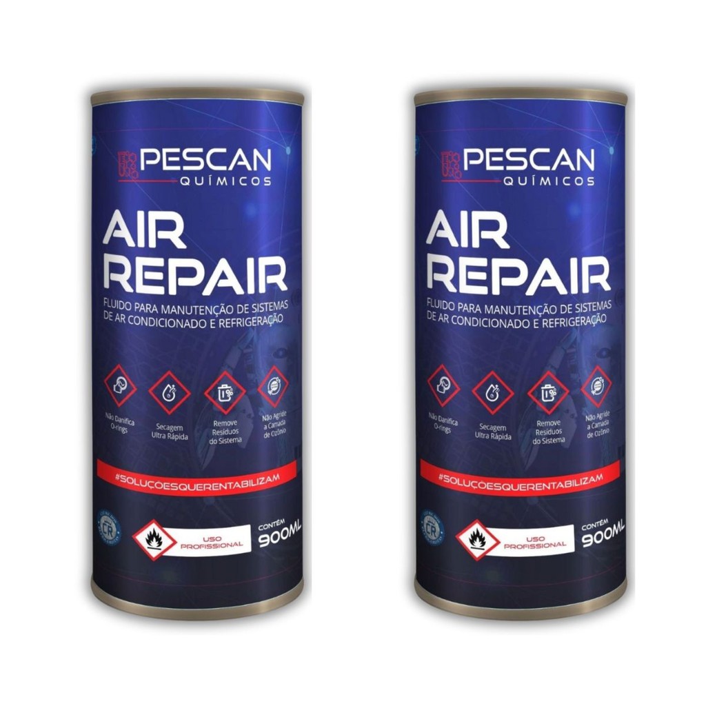 Kit 2 Fluido Limpeza de Ar Condicionado Refrigeração 900ML em Oferta na Shopee