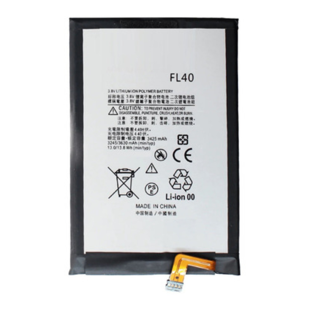 Bat-eria FL40 Compatível Moto X Play XT1562/XT1563 3630mAh - Original e Nova